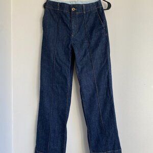 ZARA BOOTCUT CREASE PANTS